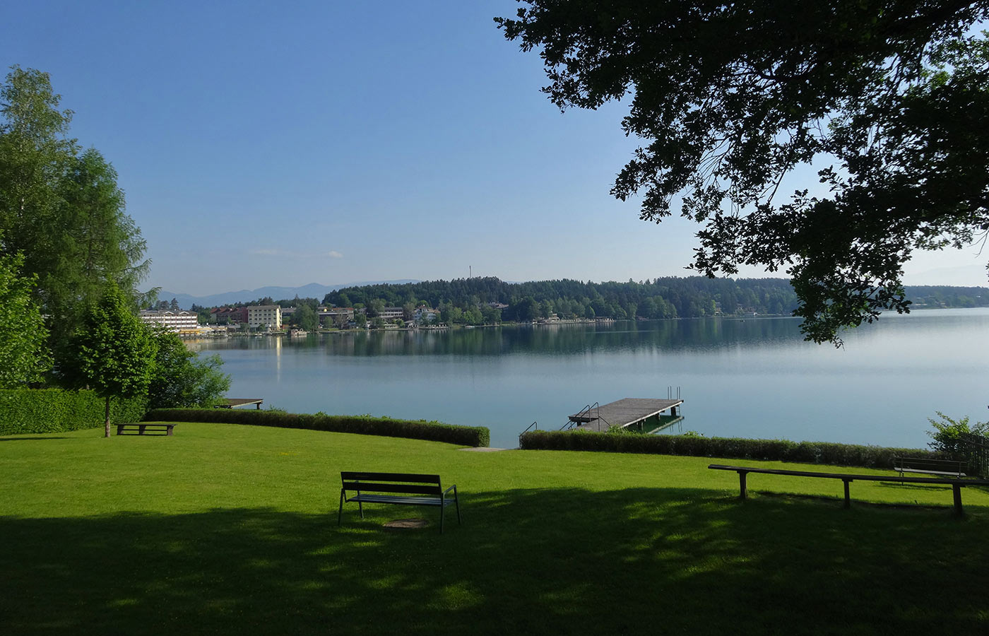 Badestrand am Klopeiner See